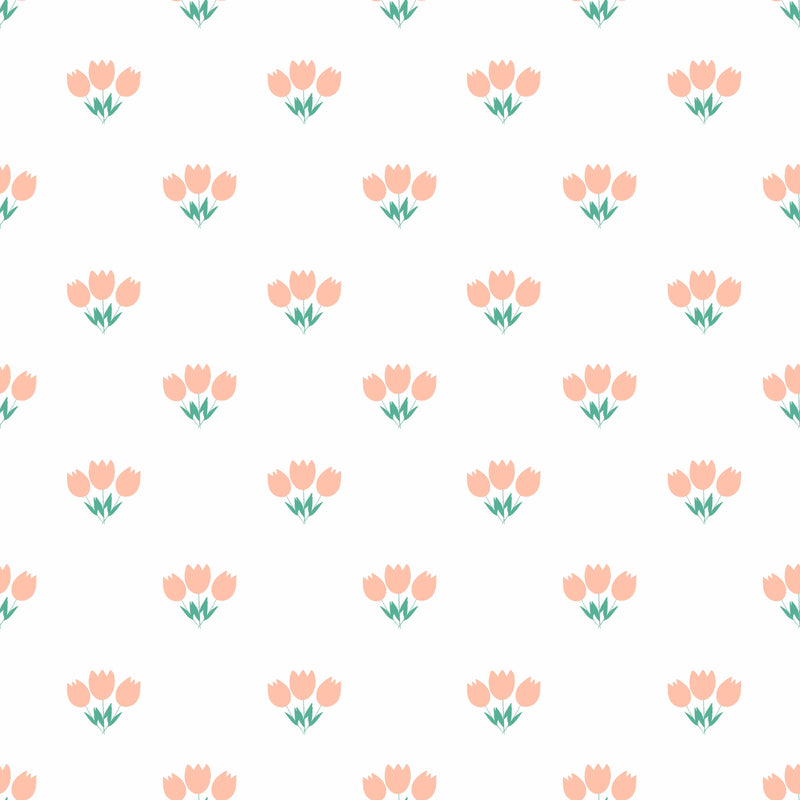 Spring Flower Seamless Digital Paper - CraftNest - Digital Crafting and Art