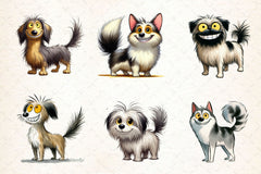 Funny Dog Cute Dog Clipart Bundle - CraftNest - Digital Crafting and Art