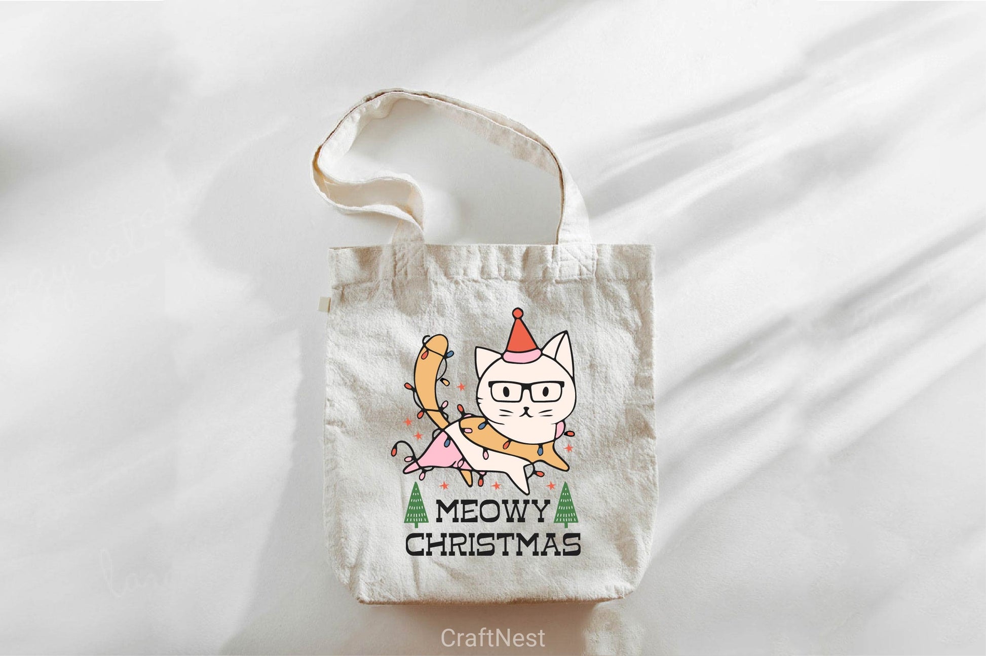 Meowy Christmas Clipart Bundle - CraftNest - Digital Crafting and Art