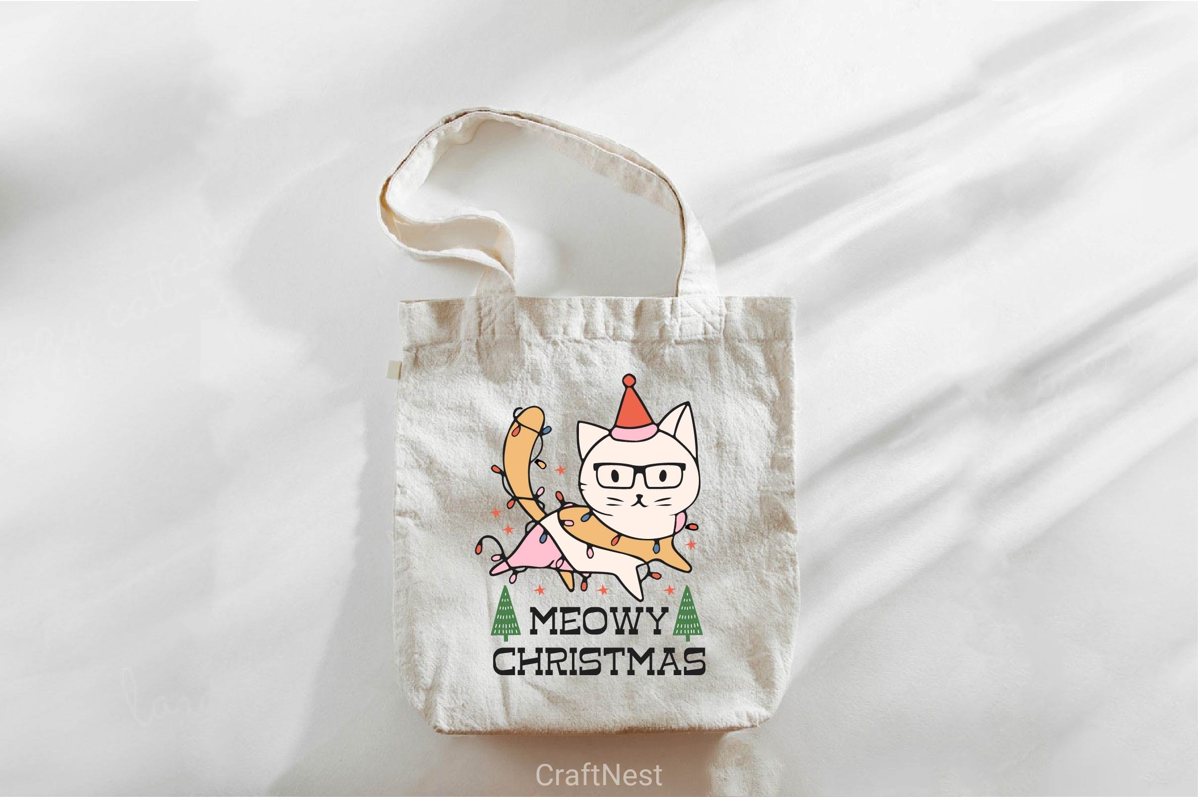 Meowy Christmas Clipart Bundle - CraftNest - Digital Crafting and Art