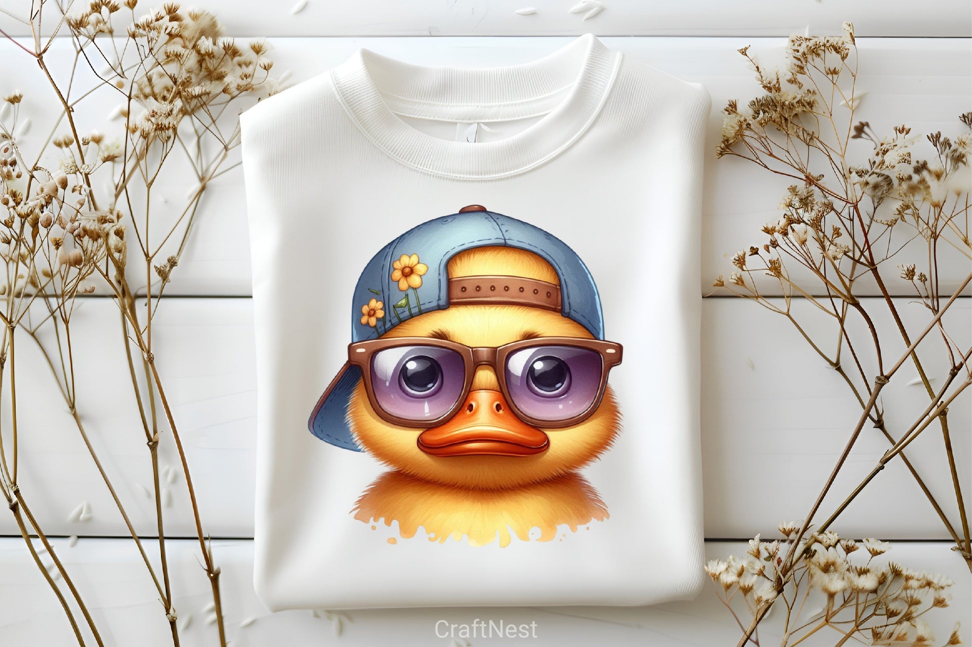 Funny Cute Duck Clipart Bundle - CraftNest - Digital Crafting and Art