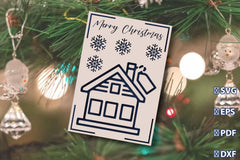 Merry Christmas Card SVG Bundle - CraftNest - Digital Crafting and Art