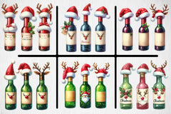 Beer Christmas Funny Clipart Bundle - CraftNest - Digital Crafting and Art