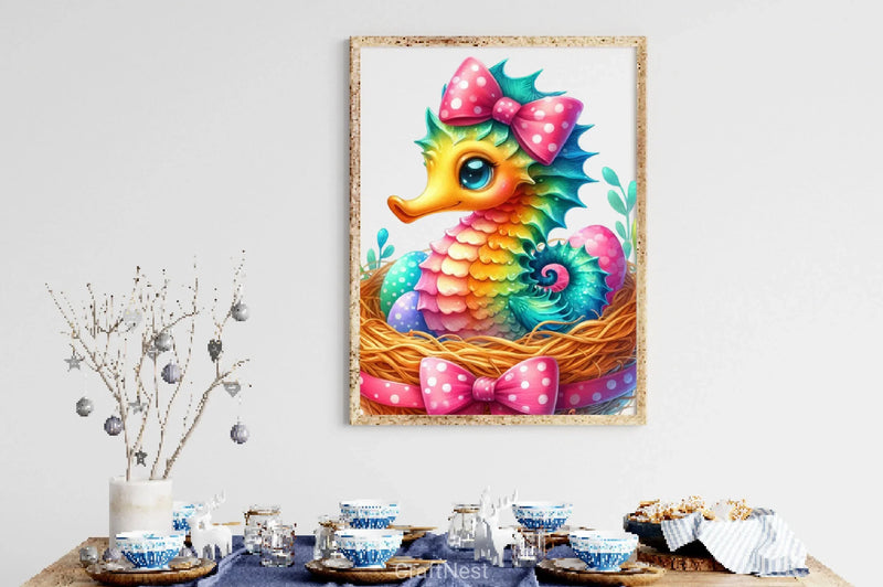 Cute Animals In Nest Clipart Bundle - CraftNest - Digital Crafting and Art