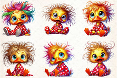 Funny Duck Clipart Bundle - CraftNest - Digital Crafting and Art