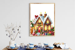 Christmas House Clipart Bundle 5 - CraftNest - Digital Crafting and Art