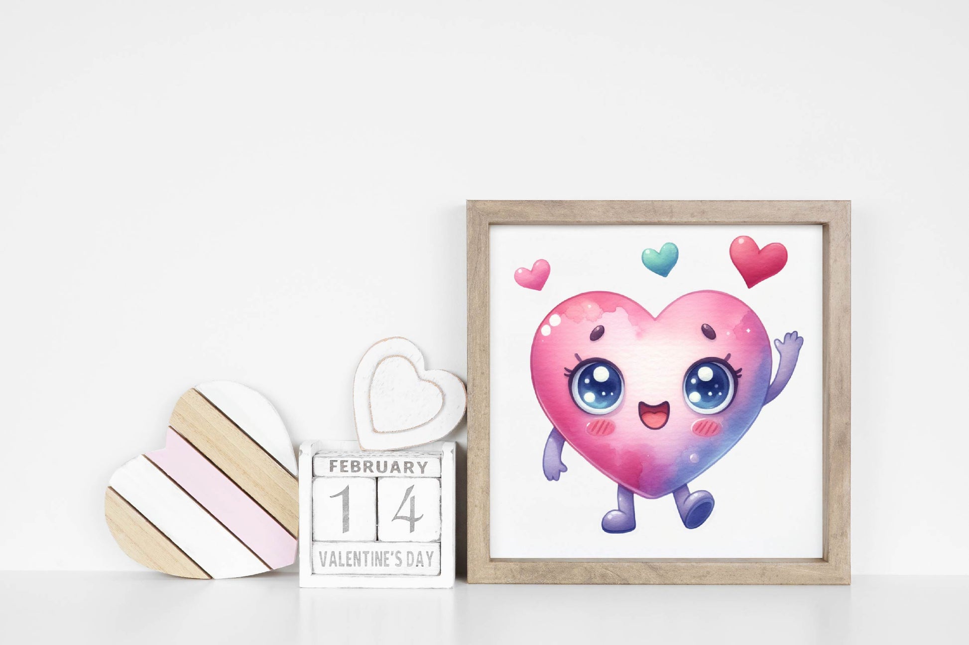 Cute Heart Character Clipart Bundle - CraftNest - Digital Crafting and Art