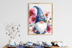 Cherry Blossom Gnome Clipart Bundle - CraftNest - Digital Crafting and Art