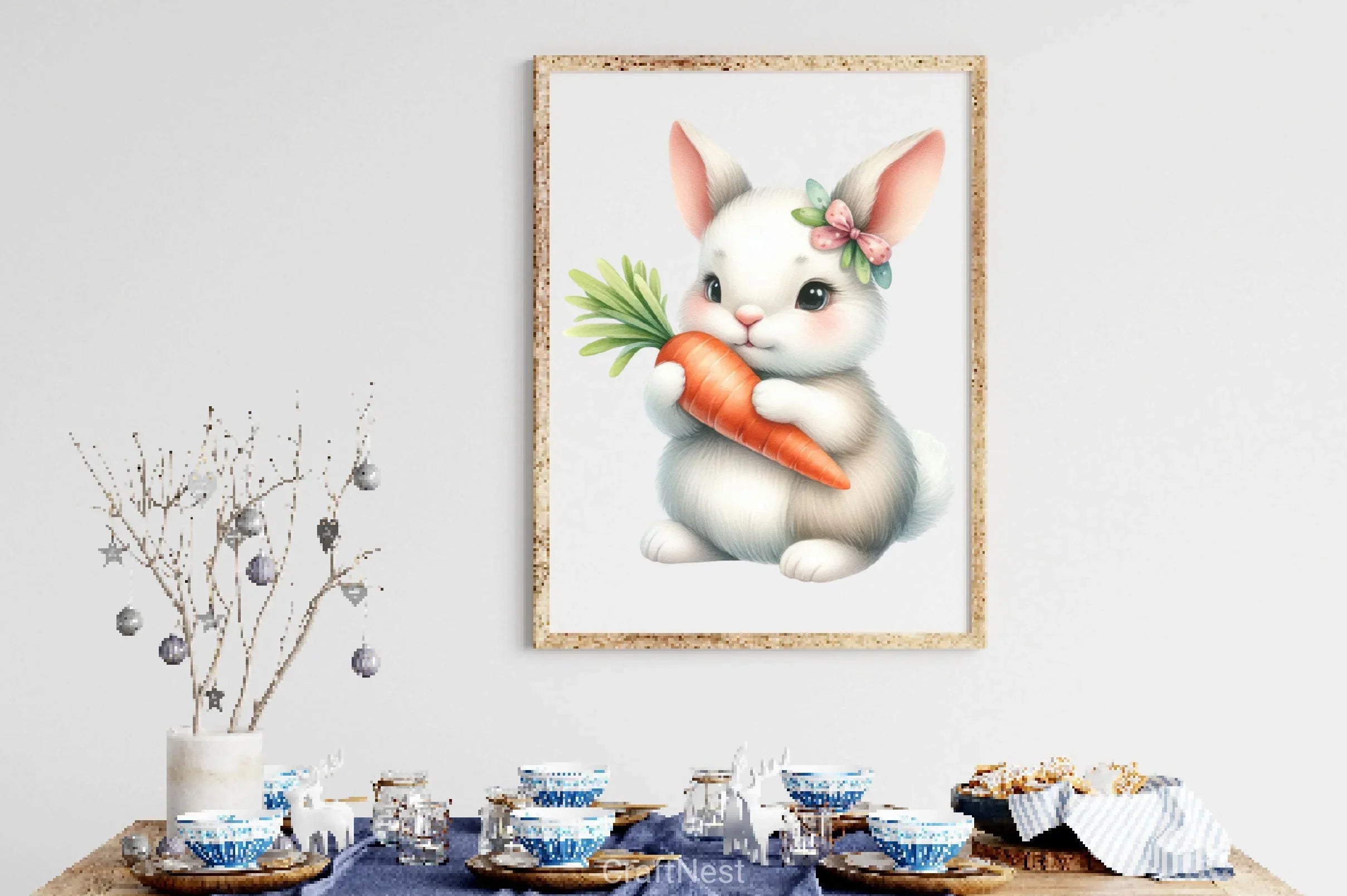 Easter Bunny Clipart Bundle 19 - CraftNest - Digital Crafting and Art