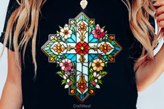 Stained Glass Cross Tarot Card Clipart Bundle 11 - CraftNest - Digital Crafting and Art