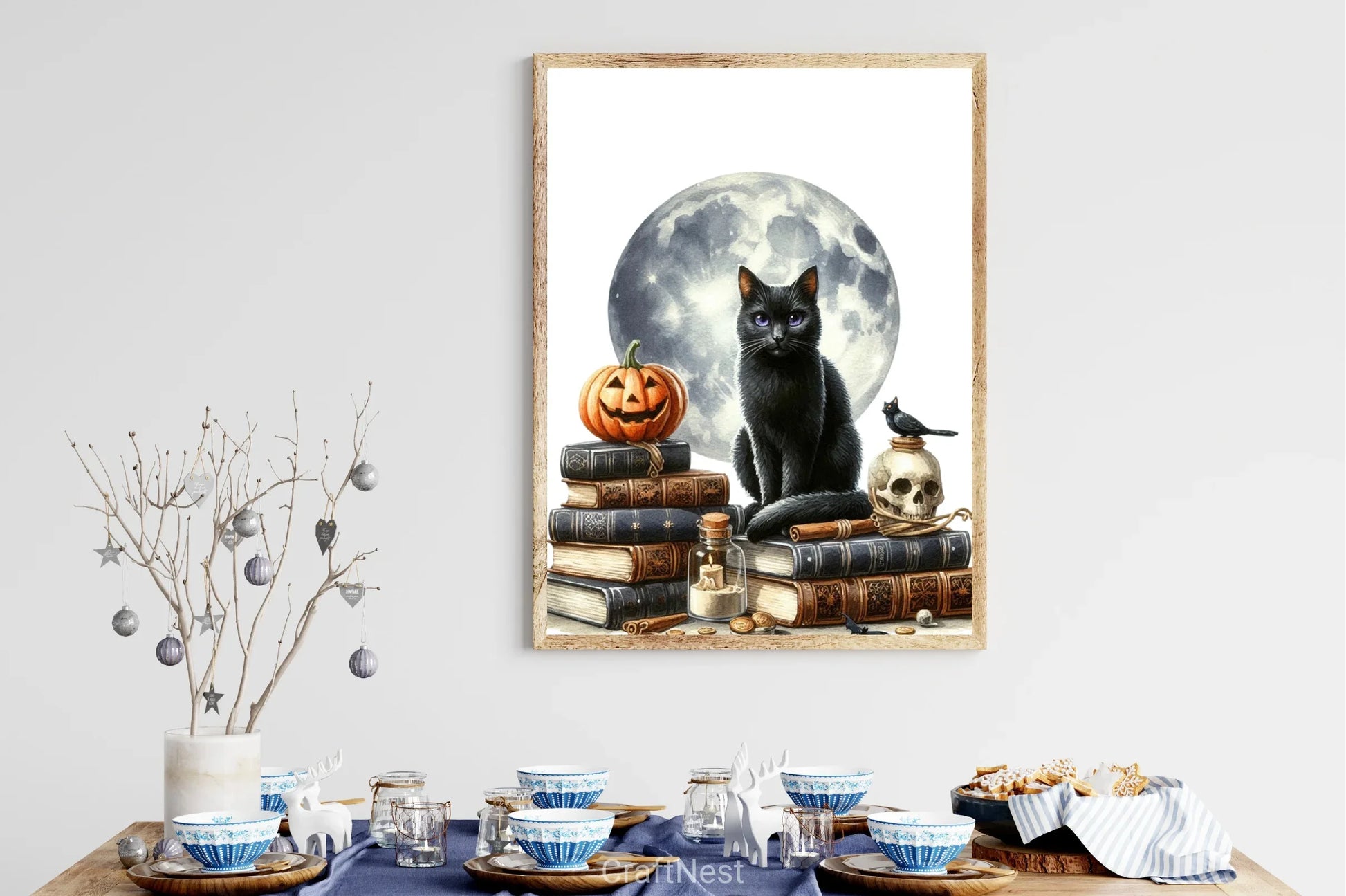 Halloween Black Cat Clipart Bundle - CraftNest - Digital Crafting and Art