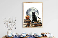 Halloween Black Cat Clipart Bundle - CraftNest - Digital Crafting and Art