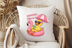 Summer Duck Clipart Bundle - CraftNest - Digital Crafting and Art