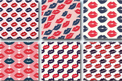 Kisses Xoxo Love Digital Paper - CraftNest - Digital Crafting and Art