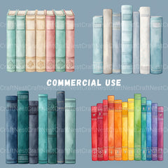 Book Borders Clipart Bundle - CraftNest - Digital Crafting and Art