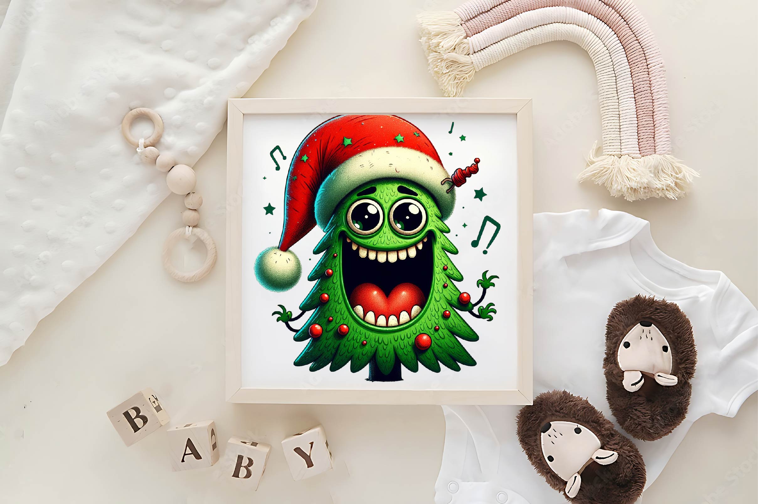 Crazy Christmas Tree Clipart Bundle - CraftNest - Digital Crafting and Art