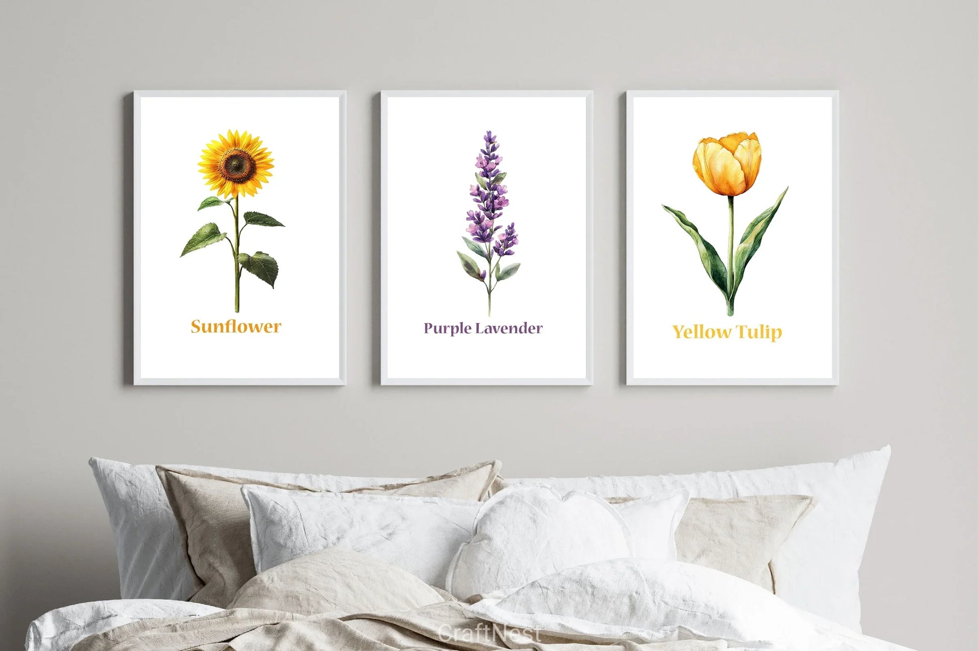 Summer Season Flower Clipart Bundle - CraftNest - Digital Crafting and Art