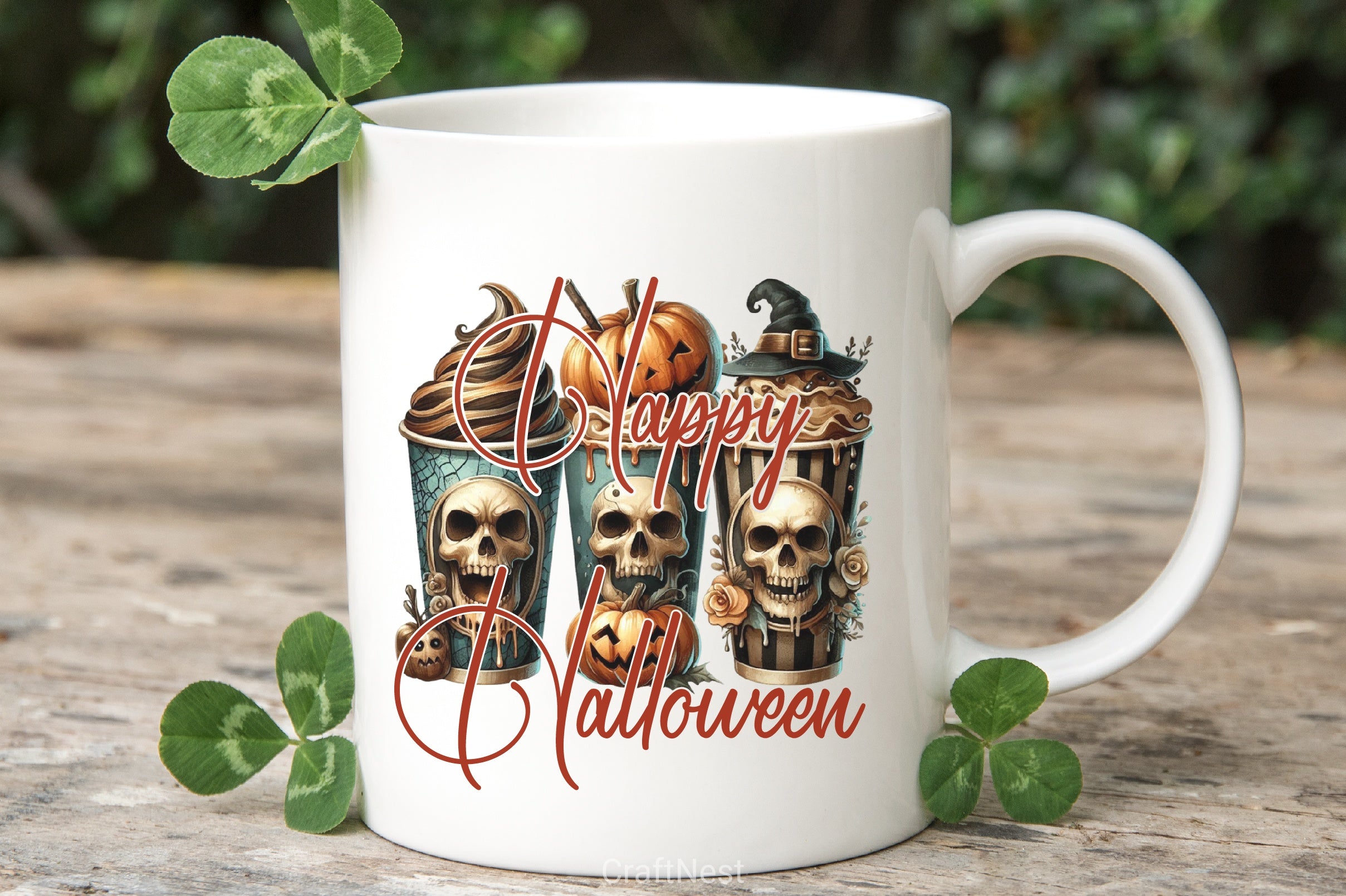 Happy Halloween Clipart Bundle 4 - CraftNest - Digital Crafting and Art