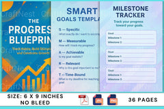 The Progress Blueprint: Achieve Your Goals Efficiently - CraftNest - Digital Crafting and Art