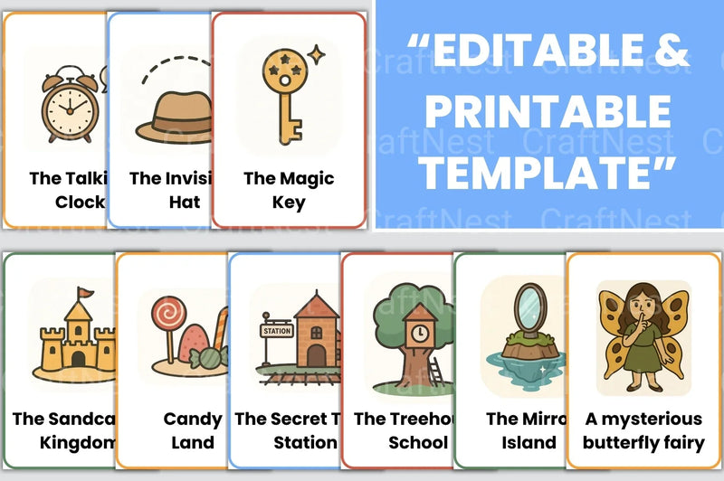 Imagination Cards for Kids - CraftNest - Digital Crafting and Art
