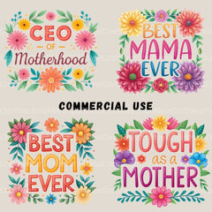 Mom Quotes Clipart Bundle - CraftNest - Digital Crafting and Art