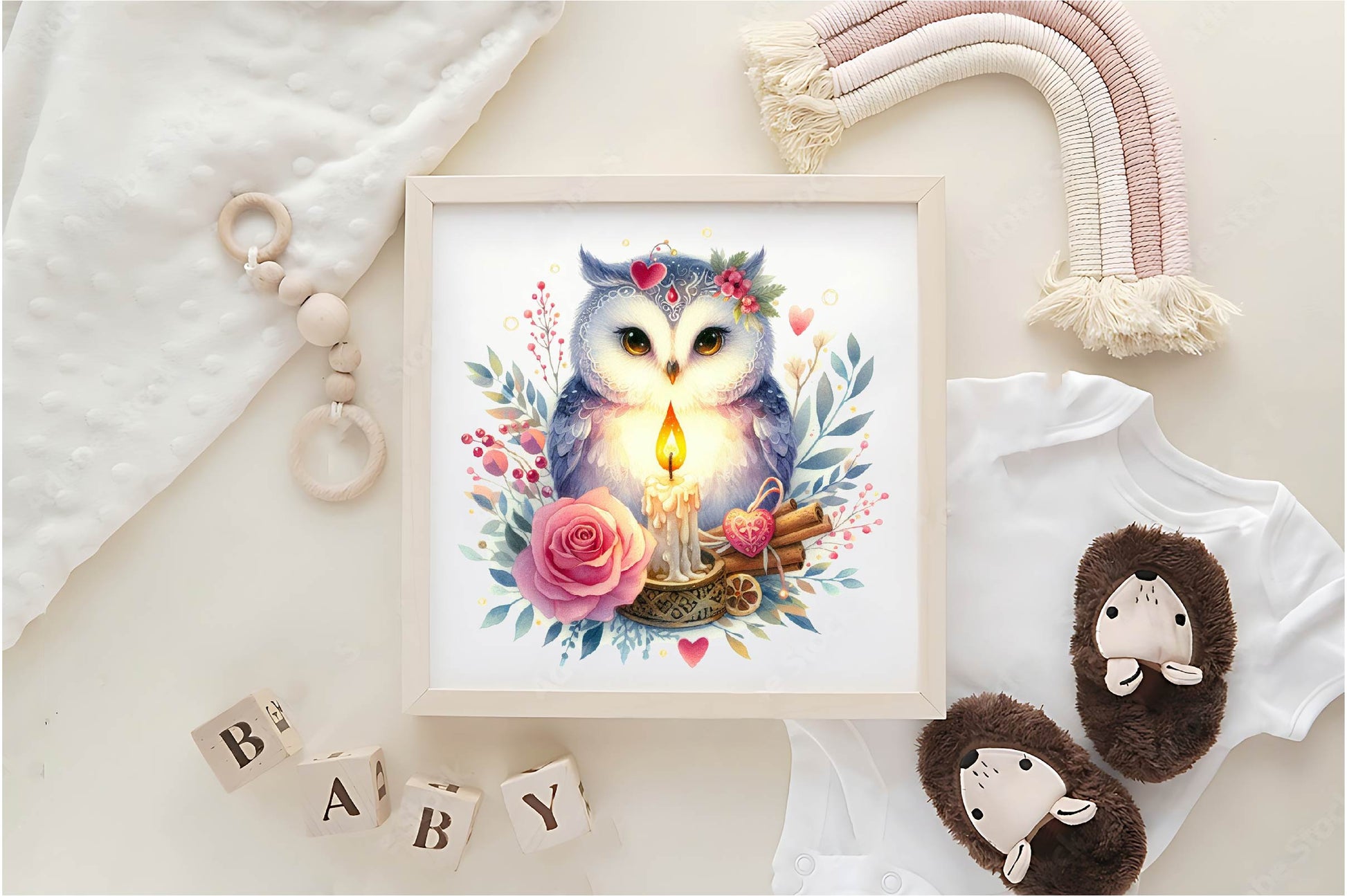 Cute Magic Owl Clipart Bundle - CraftNest - Digital Crafting and Art
