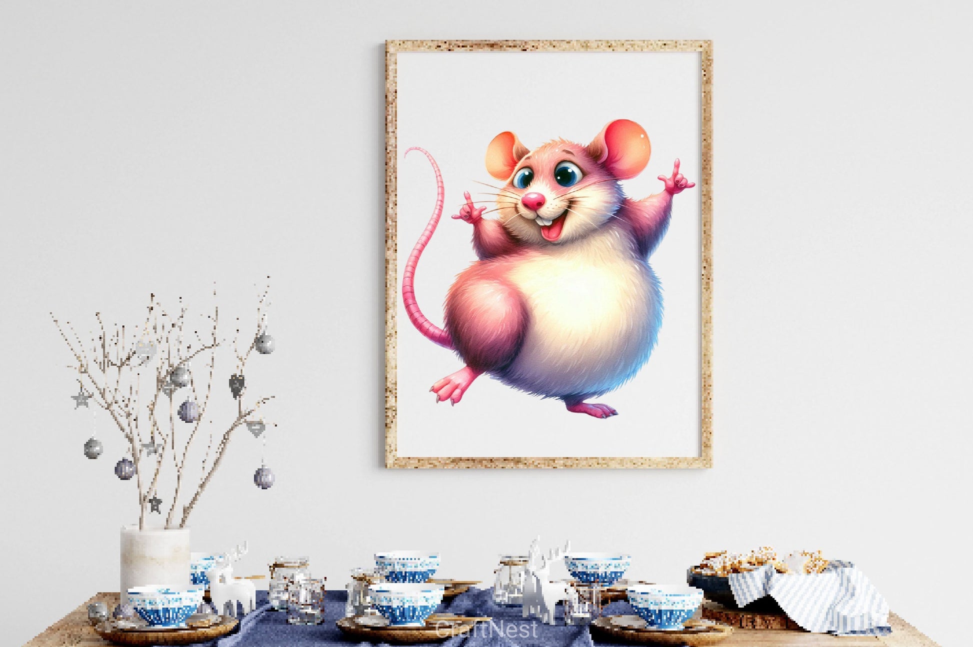 Funny Cute Rat Clipart Bundle - CraftNest - Digital Crafting and Art