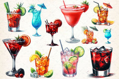 Cocktail Collection Clipart Bundle - CraftNest - Digital Crafting and Art