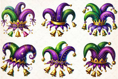 Mardi Gras Hat Clipart Bundle - CraftNest - Digital Crafting and Art