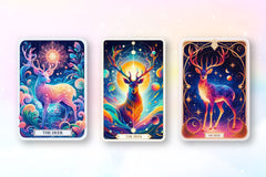 Deer Tarot Cards Clipart Bundle - CraftNest - Digital Crafting and Art