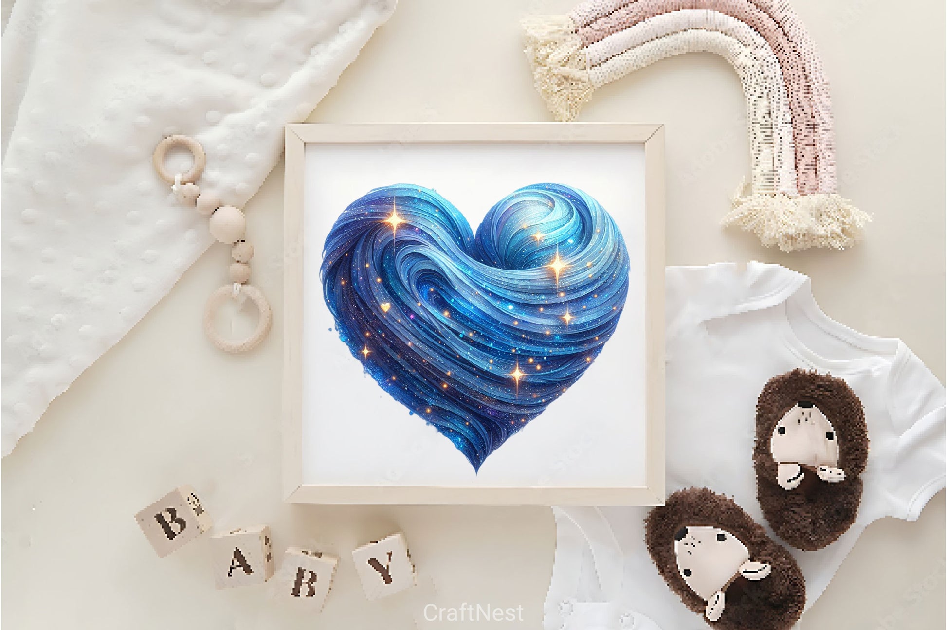 Glitter Heart Valentines Day Clipart Bundle - CraftNest - Digital Crafting and Art