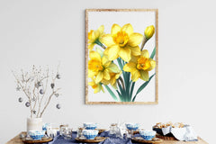 Daffodil Flowers Clipart Bundle - CraftNest - Digital Crafting and Art