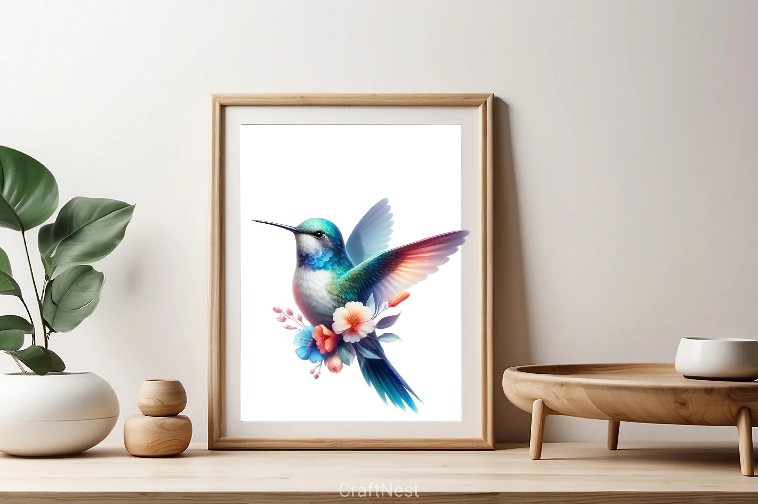 Hummingbird Clipart Bundle - CraftNest - Digital Crafting and Art