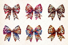 Leopard Bows Clipart Bundle - CraftNest - Digital Crafting and Art