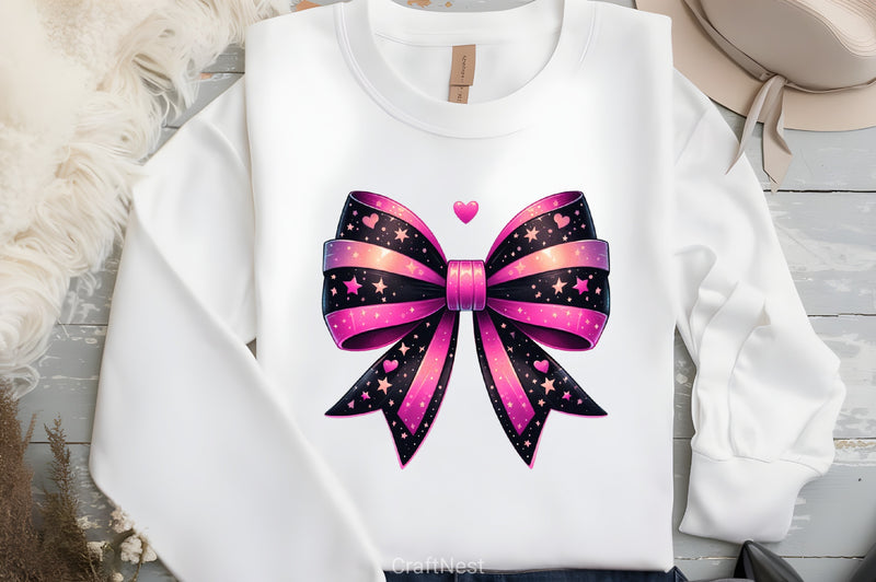 Valentine's Coquette Bow Clipart Bundle - CraftNest - Digital Crafting and Art