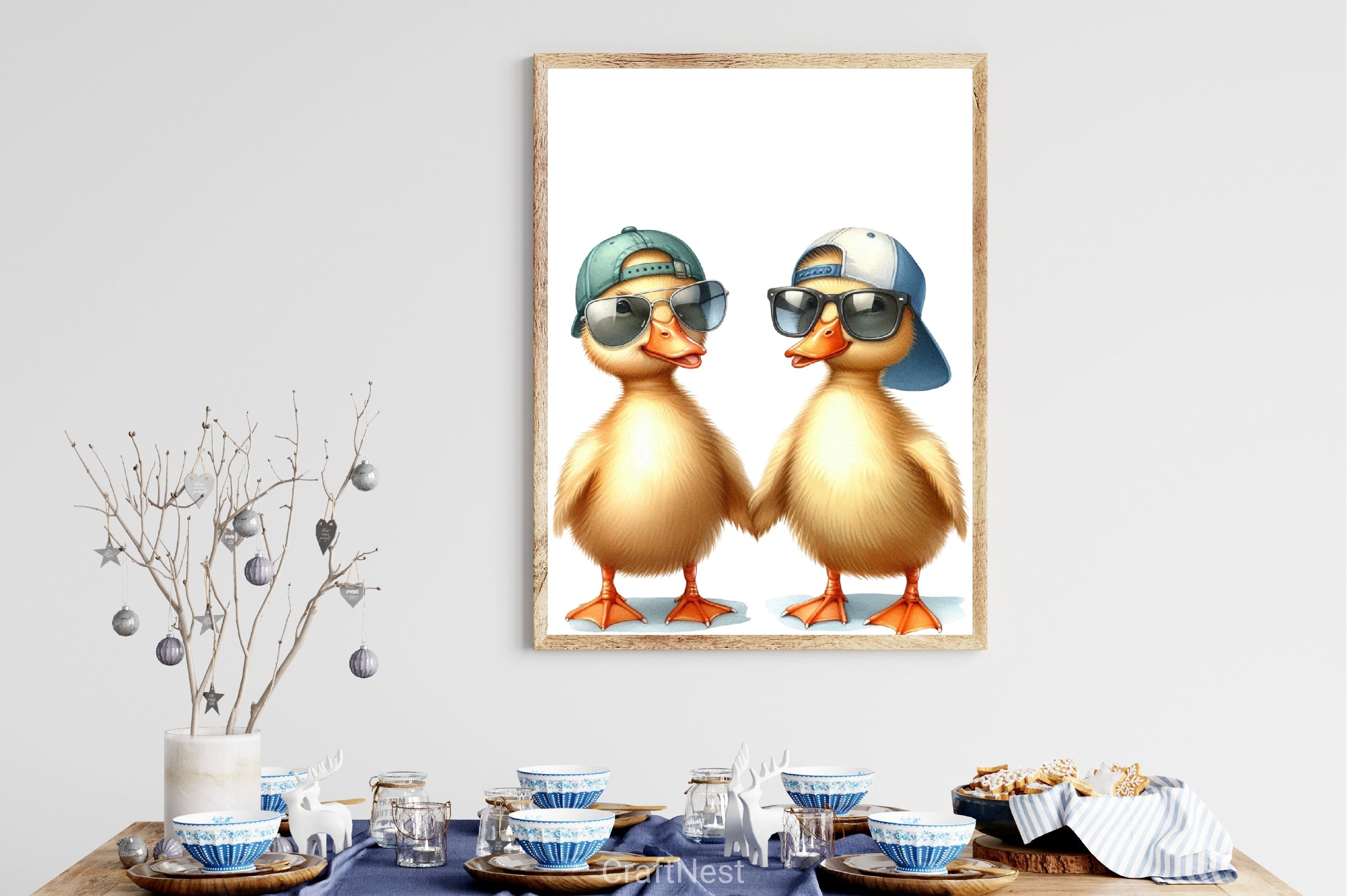 Friendship Duck Clipart Bundle - CraftNest - Digital Crafting and Art