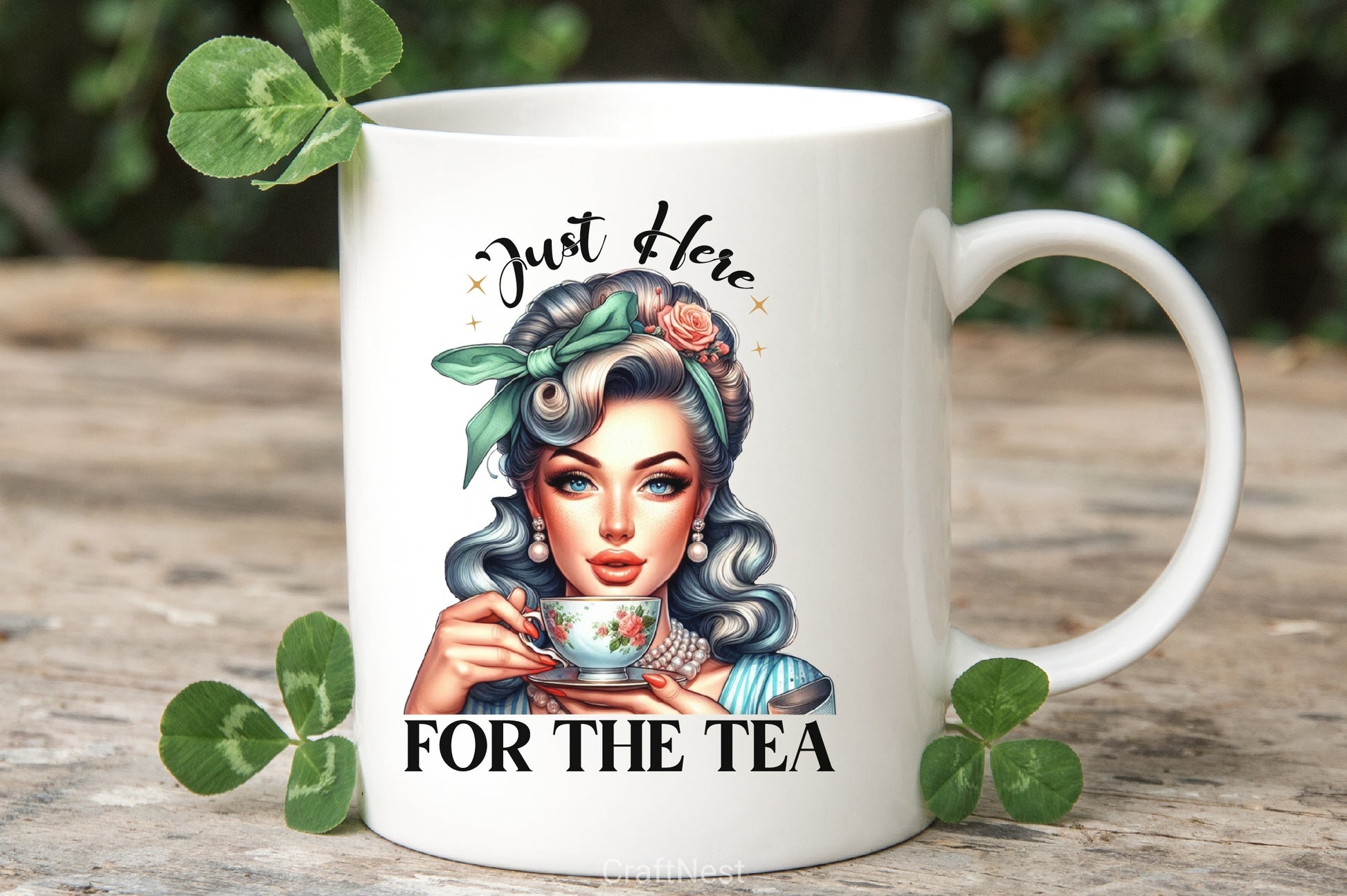 Just Here For The Tea Clipart Bundle 5 - CraftNest - Digital Crafting and Art