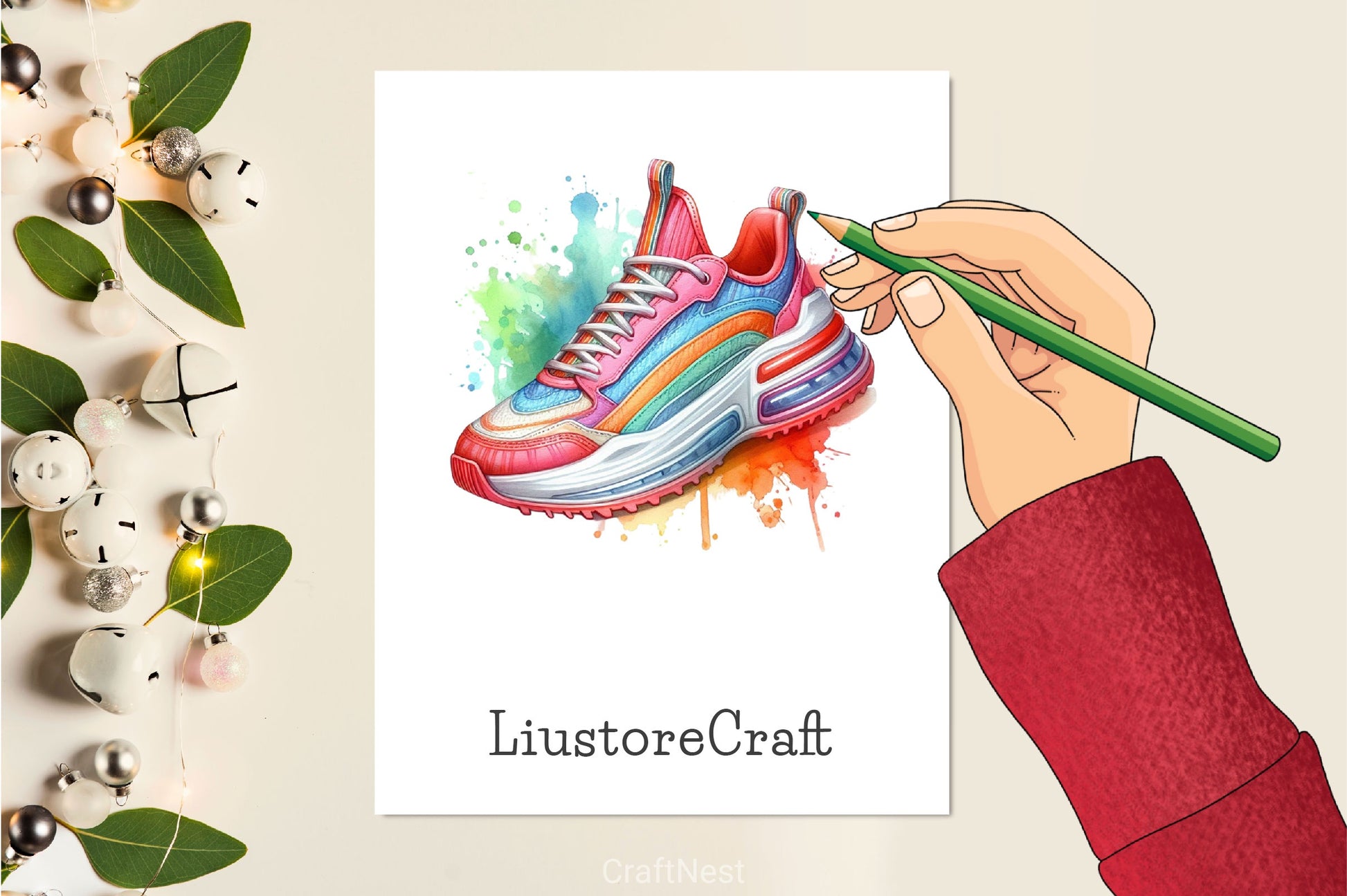 Sneakers Clipart Bundle 2 - CraftNest - Digital Crafting and Art
