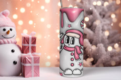 3D Inflated Christmas Tumbler Bundle 12 - CraftNest - Digital Crafting and Art