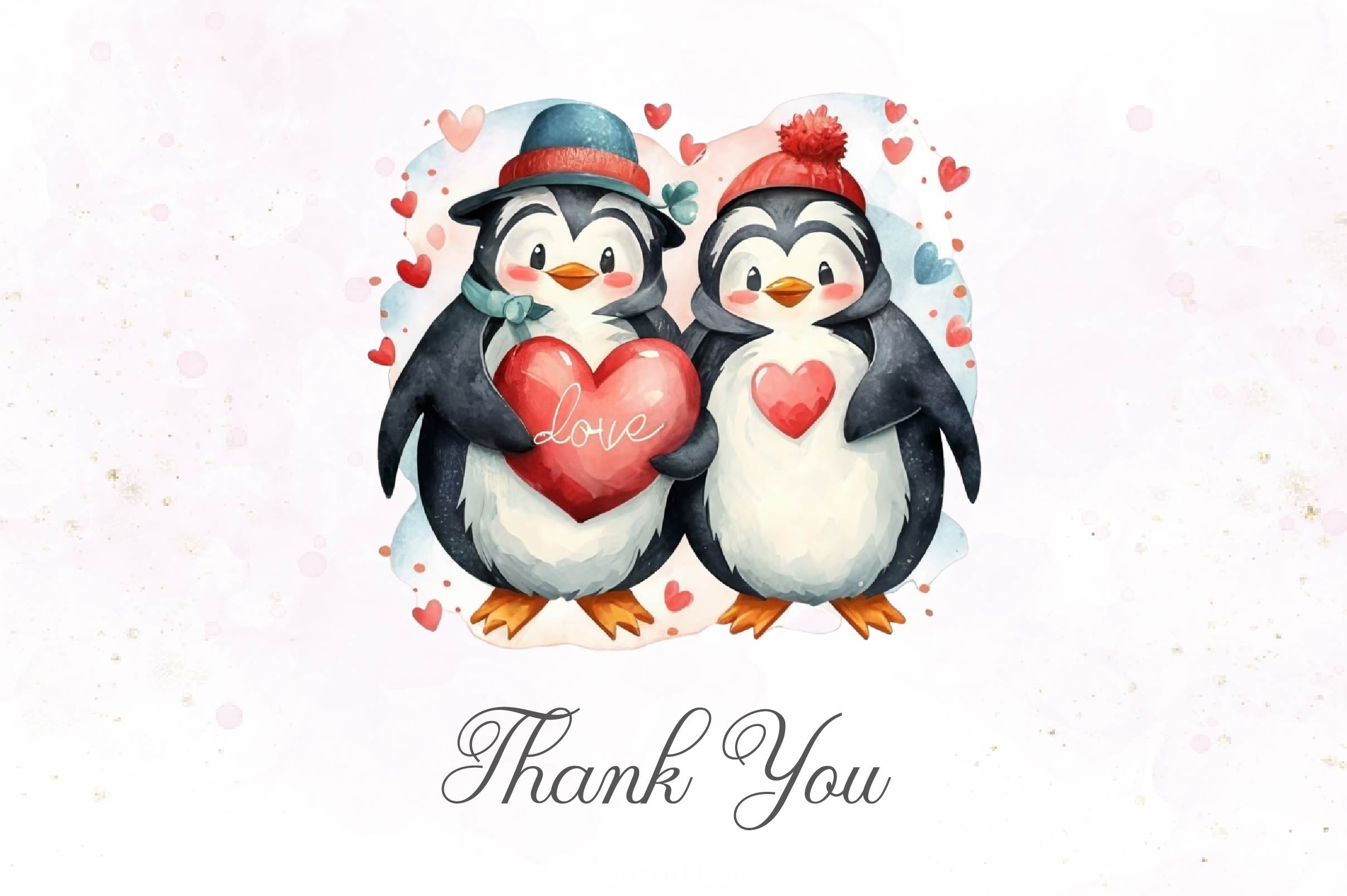 Couple Penguins Clipart Bundle - CraftNest - Digital Crafting and Art