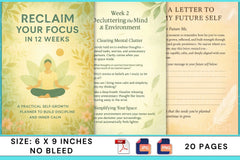Reclaim Your Focus in 12 Weeks - CraftNest - Digital Crafting and Art