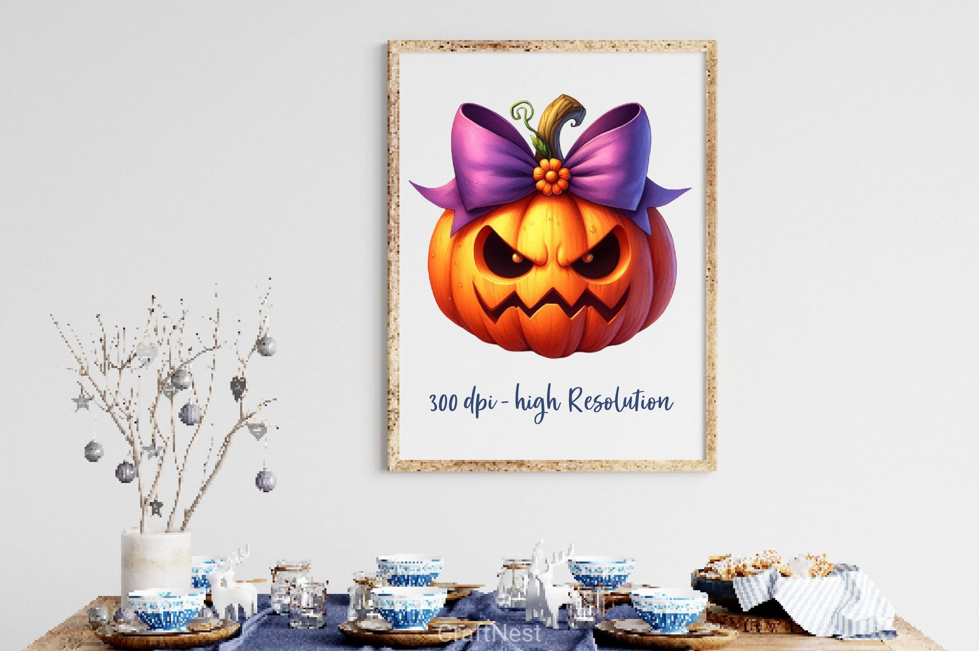 Nasty Pumpkin Halloween Pumpkin Clipart Bundle - CraftNest - Digital Crafting and Art