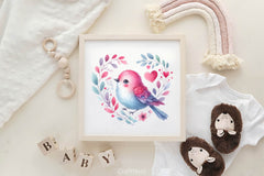 Valentine Bird Clipart Bundle - CraftNest - Digital Crafting and Art