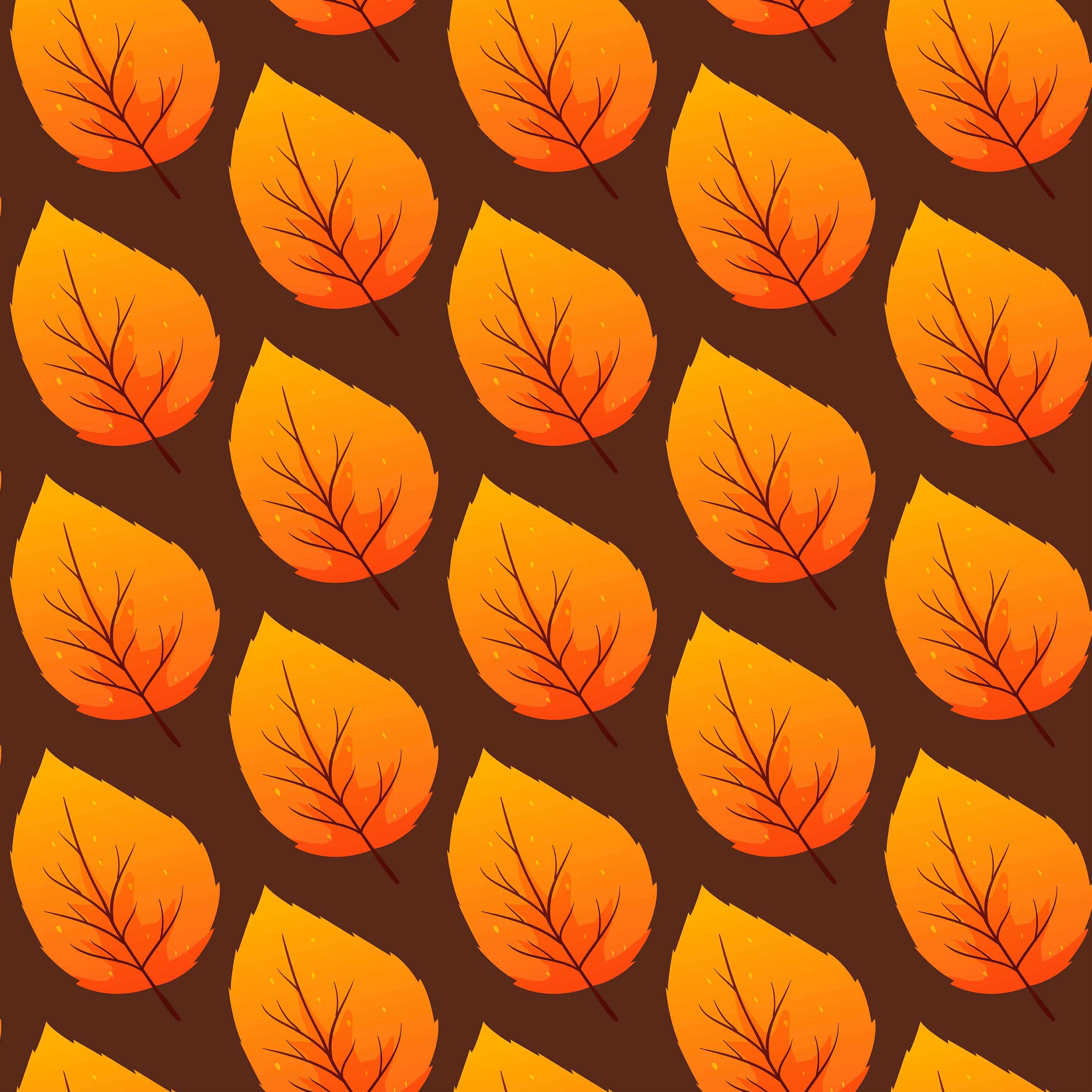 Fall Leaves Seamless Digital Paper - CraftNest - Digital Crafting and Art