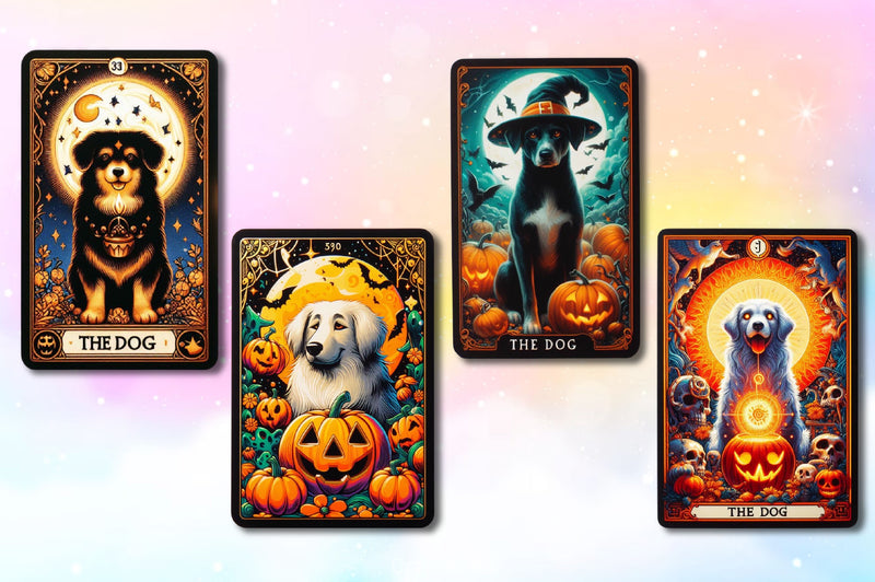 Funny Dog Tarot Card Clipart Bundle 2 - CraftNest - Digital Crafting and Art