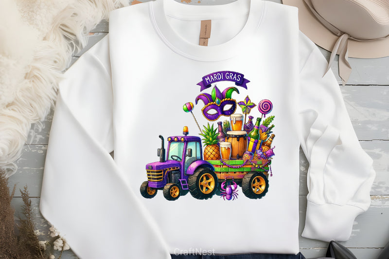 Mardi Gras Vibes Clipart Bundle 1 - CraftNest - Digital Crafting and Art