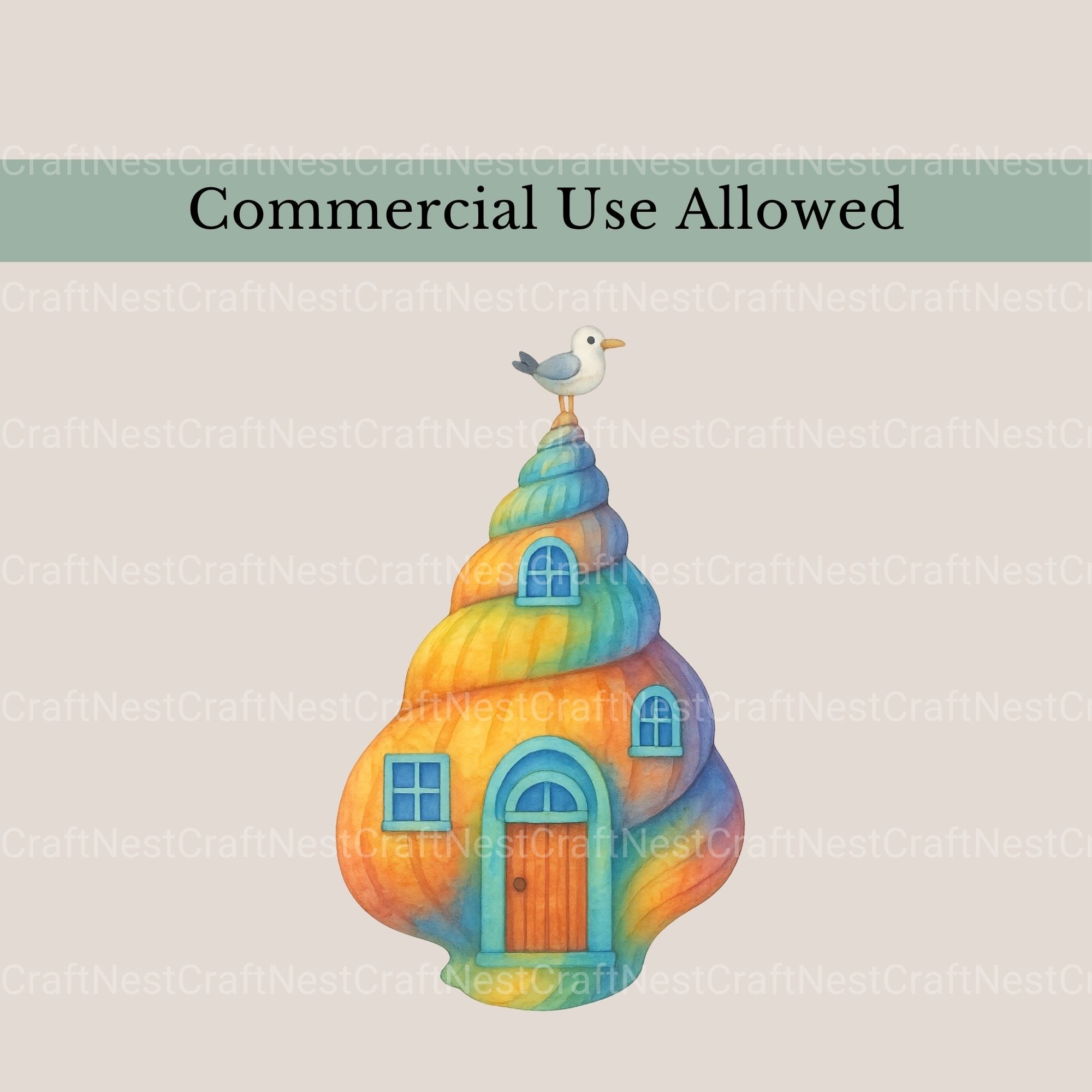 Nautical 2 Clipart Bundle - CraftNest - Digital Crafting and Art