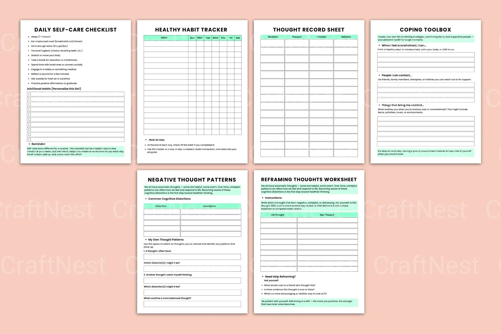 Depression Recovery Guide - CraftNest - Digital Crafting and Art