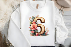 Wood Alphabet Rose Clipart Bundle 2 - CraftNest - Digital Crafting and Art