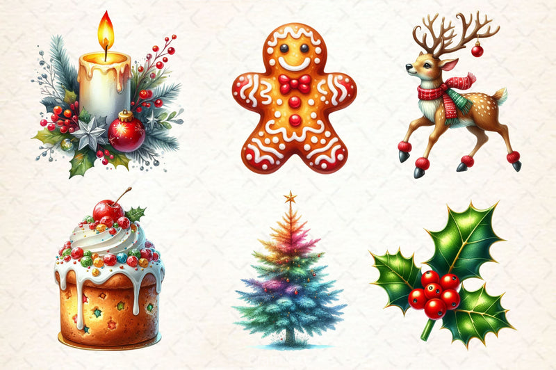 Christmas Clipart Bundle 5 - CraftNest - Digital Crafting and Art